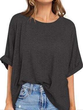 Relaxed Fit Oversized Short Sleeve T-shirt